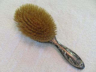 Antique R,  W,  & S.  Co.  Sterling Silver Art Decco Hair Brush.
