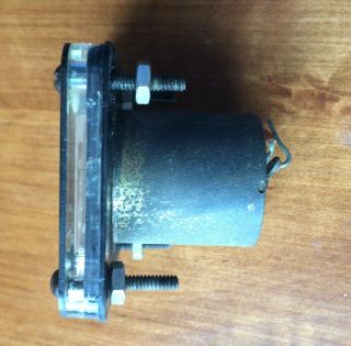 Antique HICKOK Electrical Instrument Co Gauge Model 72 DC Microamperes Meter 4