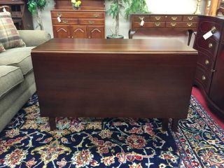 Kittinger Mahogany Drop Leaf Table - Delivery Available 8