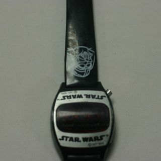 Vintage Star Wars 1977 Texas Instruments LED Watch 4