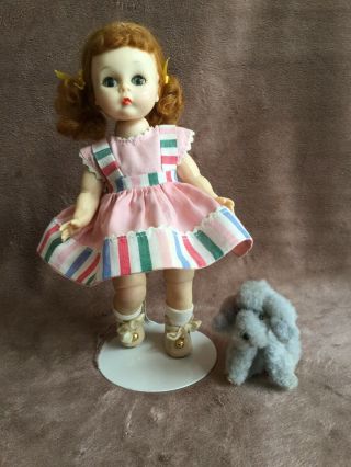 Vintage Ma Alexanderkins Wendy - Kin Doll Bend Knee Walker Ginny Dress 27 Hope