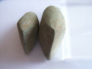 2 Ancient Neolithic Stone Axes,  Stone Age,  VERY RARE TOP 3