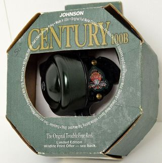 Vintage Johnson Century 100b - 40th Anniversary Spin - Cast Fishing Reel - Nib -