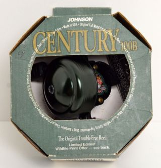 Vintage Johnson Century 100B - 40th Anniversary Spin - Cast Fishing Reel - NIB - 4