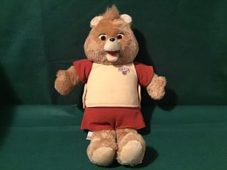 Vintage 1985 Teddy Ruxpin Worlds Of Wonder Animatronic Collectible Character Toy 5