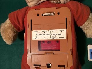 Vintage 1985 Teddy Ruxpin Worlds Of Wonder Animatronic Collectible Character Toy 8