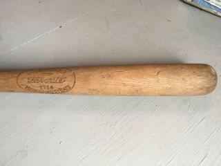 Vintage Antique Baseball Bat - 1920 