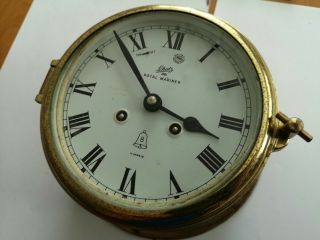 Schatz Royal Mariner Ships Clock.  11 Jewels.  No Winder Key