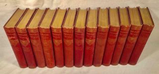 Antique 13 Vol Set 1881 The Of William Shakespeare The University Society