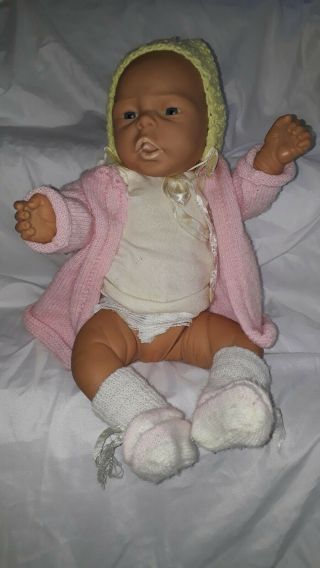 Vintage Jesmar Realistic 14 " Baby Girl Collectors Toy Doll