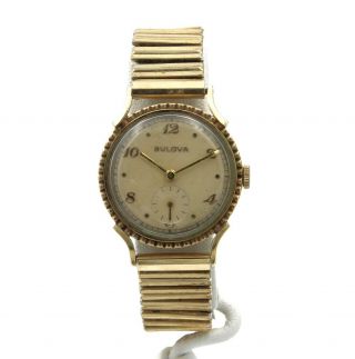 Unique Vintage Bulova 21 Jewel Stretch Bracelet Wristwatch - Nr 5610 - 9