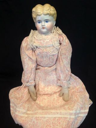 Vintage 23 " Porcelain Doll