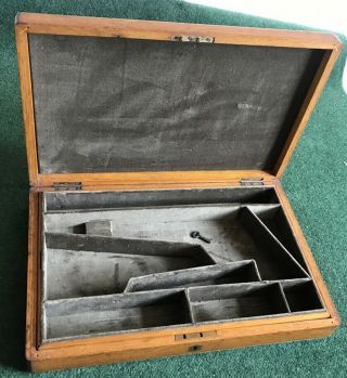Antique Case For A Colt Or Whitney Navy Percussion Revolver Gun.