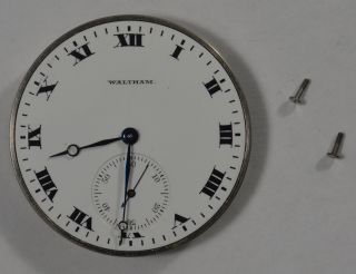 Vintage Waltham Pocket Watch Movement 17 Jewel