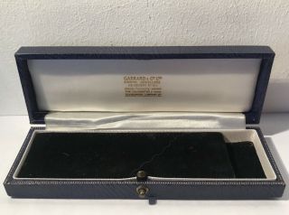 Antique Garrard Leather Jewellery Watch Presentation Box