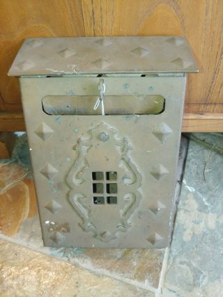 Antique Arts And Crafts/ Mission Mailbox 2