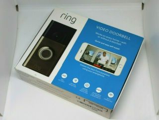 Ring Wifi Enabled Video Doorbell - Antique Brass