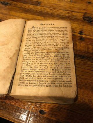 1853 Martin luther German Bible Carl Muche Antique Stamped Muller Old Testam 8