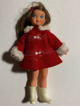 Rare Brunette Tutti Doll Me & My Dog 3554 Vhtf Vintage 1960 
