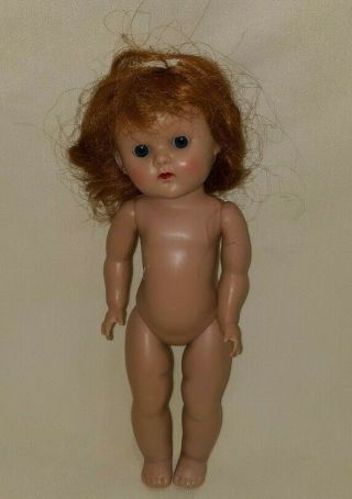 Vintage Early Vogue Ginny Doll Red Head Painted Lash Tlc Ready To Dress $52.  99