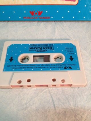 1985 - Teddy Ruxpin The Medicine Wagon Book And Cassette Tape Set VG 4