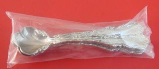 3 Matching Sterling Silver Salt Spoons: Well Crafted Design