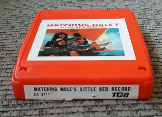 MATCHING MOLE ' s Little Red Record vintage 1972 8 track tape cartridge ANTIQUE 2