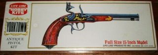 Life Like 1:1 Yorktown Antique Pistol Model Kit 09203u