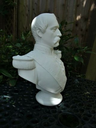 ANTIQUE 19THC JEAN GILLE PARIAN BISQUE BUST OF FRENCH EMPEROR NAPOLEON III 5