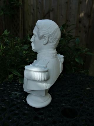 ANTIQUE 19THC JEAN GILLE PARIAN BISQUE BUST OF FRENCH EMPEROR NAPOLEON III 8