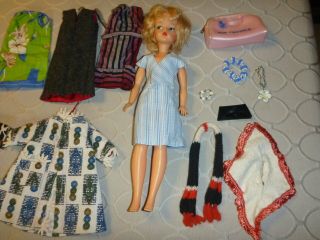 Vintage Tammy Bs - 12 - 3 Blonde Hair Ideal Toy Corp.  Plus Many Outfits & Acces 