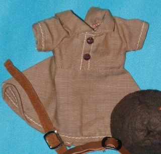 Vintage Brownie Scout Outfit For Fluffy Doll