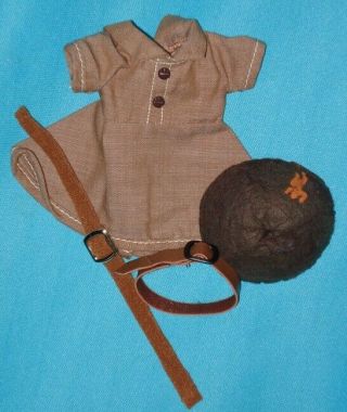 Vintage BROWNIE SCOUT OUTFIT for Fluffy Doll 3