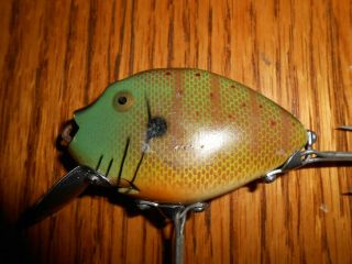 Vintage Heddon Punkinseed Fishing Lure AWESOME COLORS 2