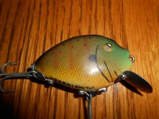 Vintage Heddon Punkinseed Fishing Lure AWESOME COLORS 4