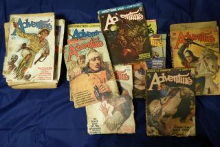 18 Vintage Pulp Fiction Adventure Magazines 1930s And 40s