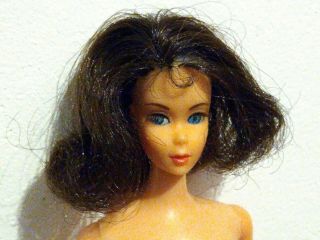 Vintage Barbie Brunette Marlo Flip Tnt Twist 