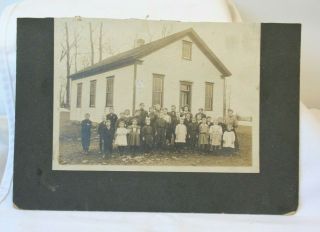 Antique Photo Berlin Somerset Co.  Pa Pennsylvania Genealogy School House Names