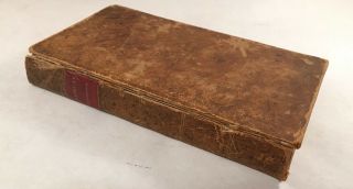 Antique Leather Book A History Of The American Revolution Isaac Whiting 1834