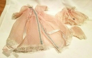 Vintage Ginny Doll Nightgown & Peignoir Underpants Set 1950 