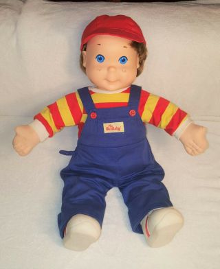 Vintage 1990 My Buddy Doll Playskool 22 " Blue Eyes With Red Hat