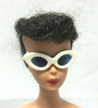 Vintage Early 1960s Mattel Barbie Ponytail Doll 5 in Outfit with Stand 2