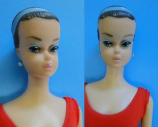 Vintage Fashion Queen Barbie DOLL Japan w/ Hairband,  Pink Lips,  Wig 2