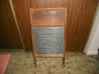 Antique Columbus Washboard - Standard Family Size 2080 - " Admiral " 24x12 "