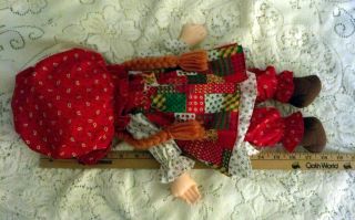 Vintage 1988 HOLLY HOBBIE Christmas Doll 19 