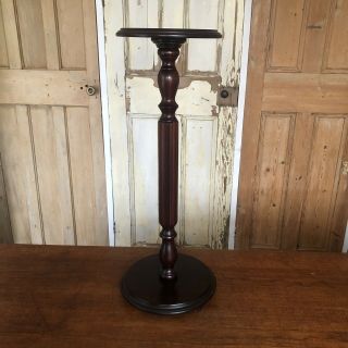 Vintage Mahogany Plant Stand Torchere Display Stand Jardiniere