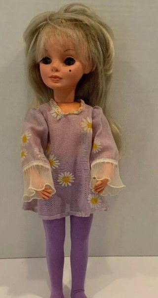 Mod Lavender Daisy Top Tights For 17 " Crissy Or Alta Moda Furga S Doll - No Doll
