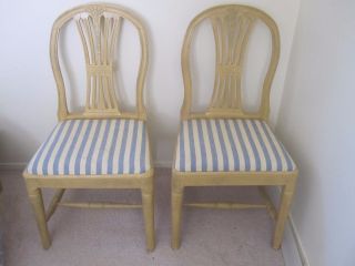 Swedish,  Gustavian Chairs Late 18th - Early 19th Century.  Offers Welcome