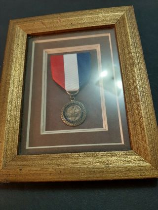 vintage award for excellence in history.  D.  A.  R rare and very hard to find framed 3