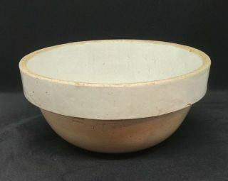 Antique Vintage Western Stoneware Company 7 " Mixing Bowl Primitive Americana